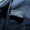 HERMES Her Line Cabas Tote Bag Nylon Gray Silver Auth bs19750-10