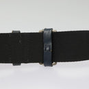 Christian Dior Trotter Canvas Shoulder Bag Navy Silver Auth bs19758-15