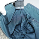 Christian Dior Trotter Canvas Shoulder Bag Navy Silver Auth bs19758-23
