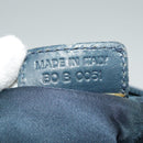 Christian Dior Trotter Canvas Shoulder Bag Navy Silver Auth bs19758-12