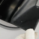 Salvatore Ferragamo Hand Bag Leather 2way Black Silver Auth bs19766-10