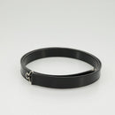 Salvatore Ferragamo Hand Bag Leather 2way Black Silver Auth bs19766-25