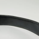 Salvatore Ferragamo Hand Bag Leather 2way Black Silver Auth bs19766-8