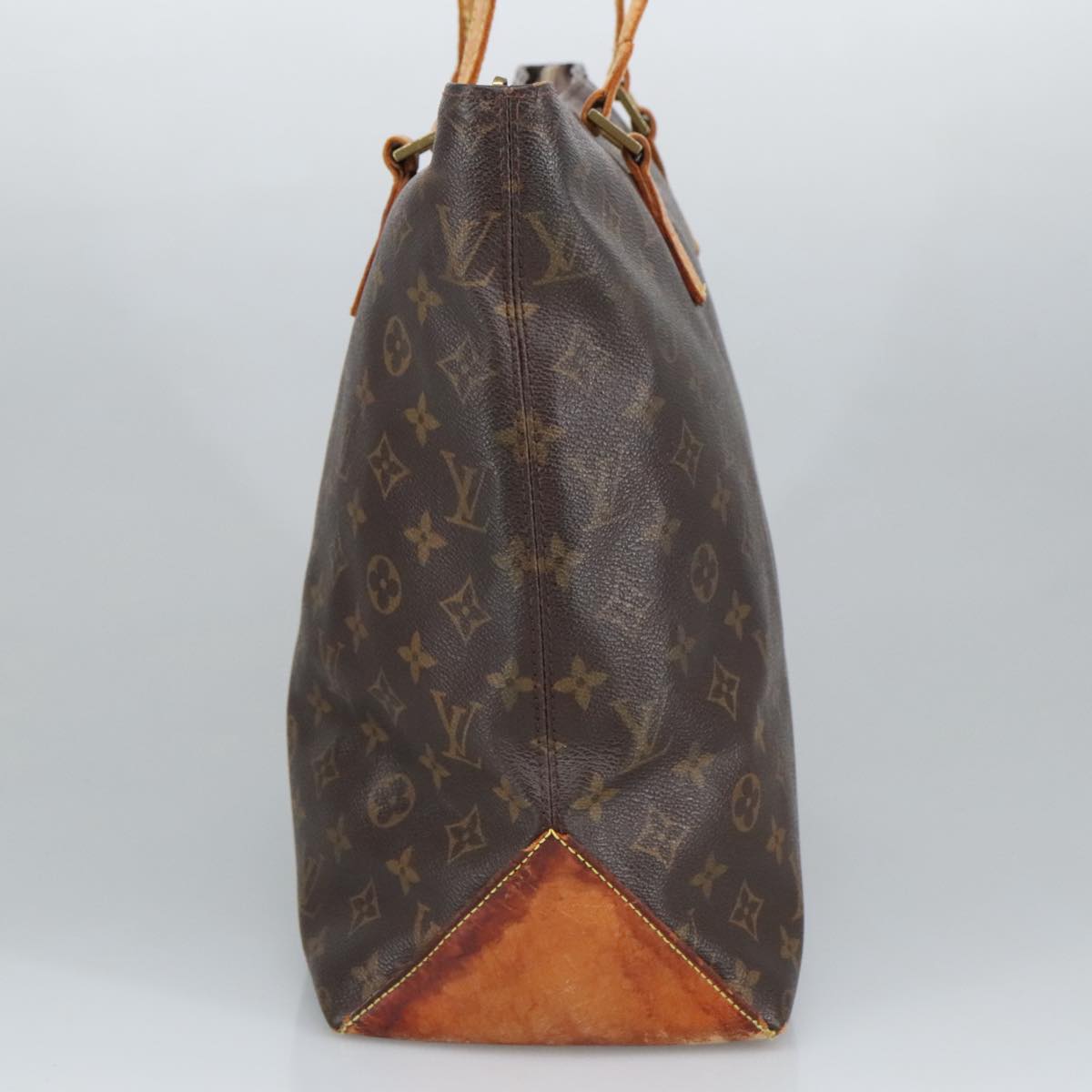 LOUIS VUITTON Monogram Cabas Mezzo Tote Bag M51151 LV Auth bs19780