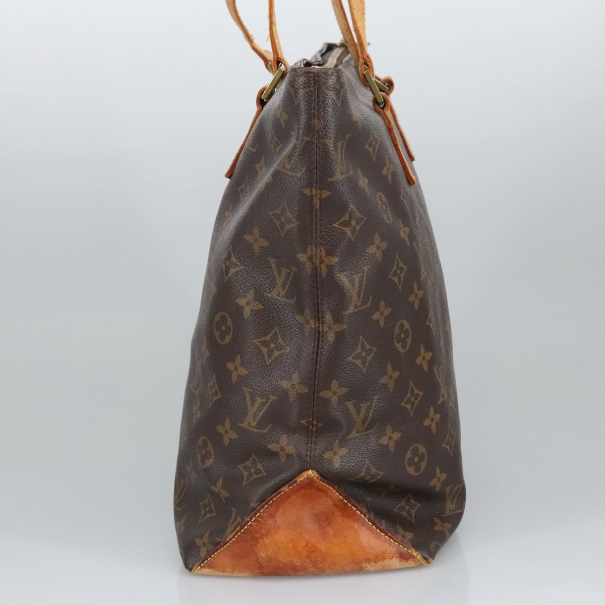 LOUIS VUITTON Monogram Cabas Mezzo Tote Bag M51151 LV Auth bs19780