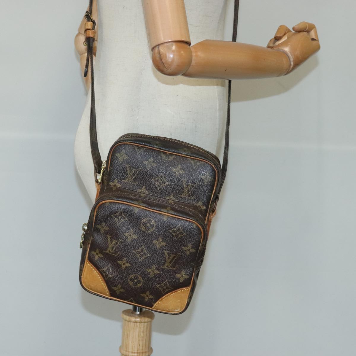 LOUIS VUITTON Monogram Amazon Shoulder Bag M45236 LV Auth bs19792