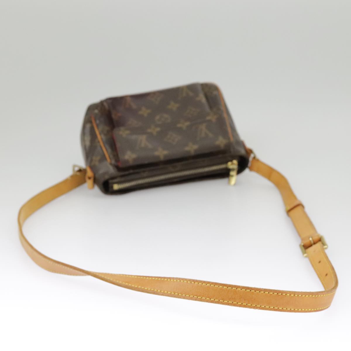 LOUIS VUITTON Monogram Viva Cite PM Shoulder Bag M51165 LV Auth bs19793