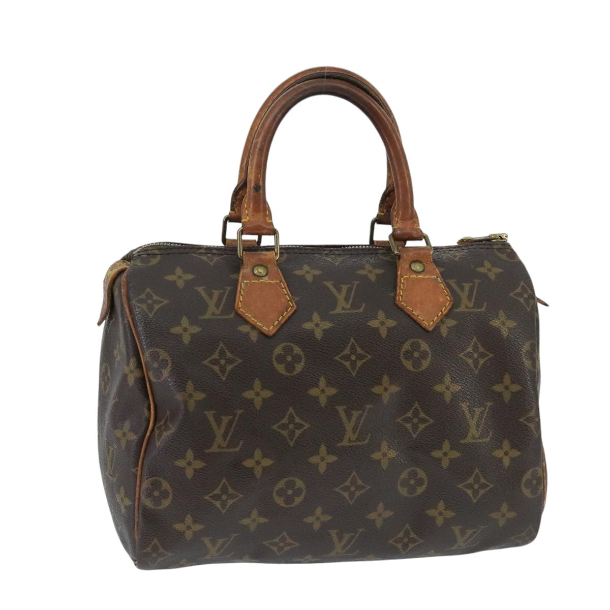 LOUIS VUITTON Monogram Speedy 25 Hand Bag M41528 LV Auth bs19801