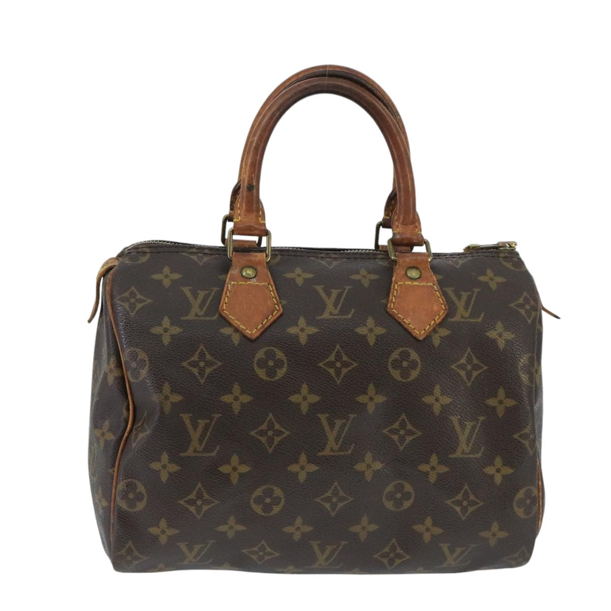 LOUIS VUITTON Monogram Speedy 25 Hand Bag M41528 LV Auth bs19801