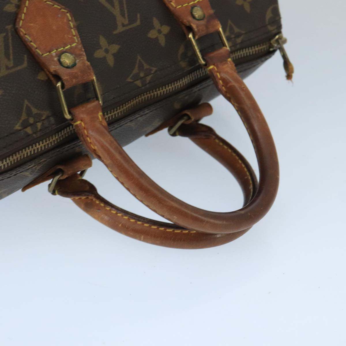 LOUIS VUITTON Monogram Speedy 25 Hand Bag M41528 LV Auth bs19801