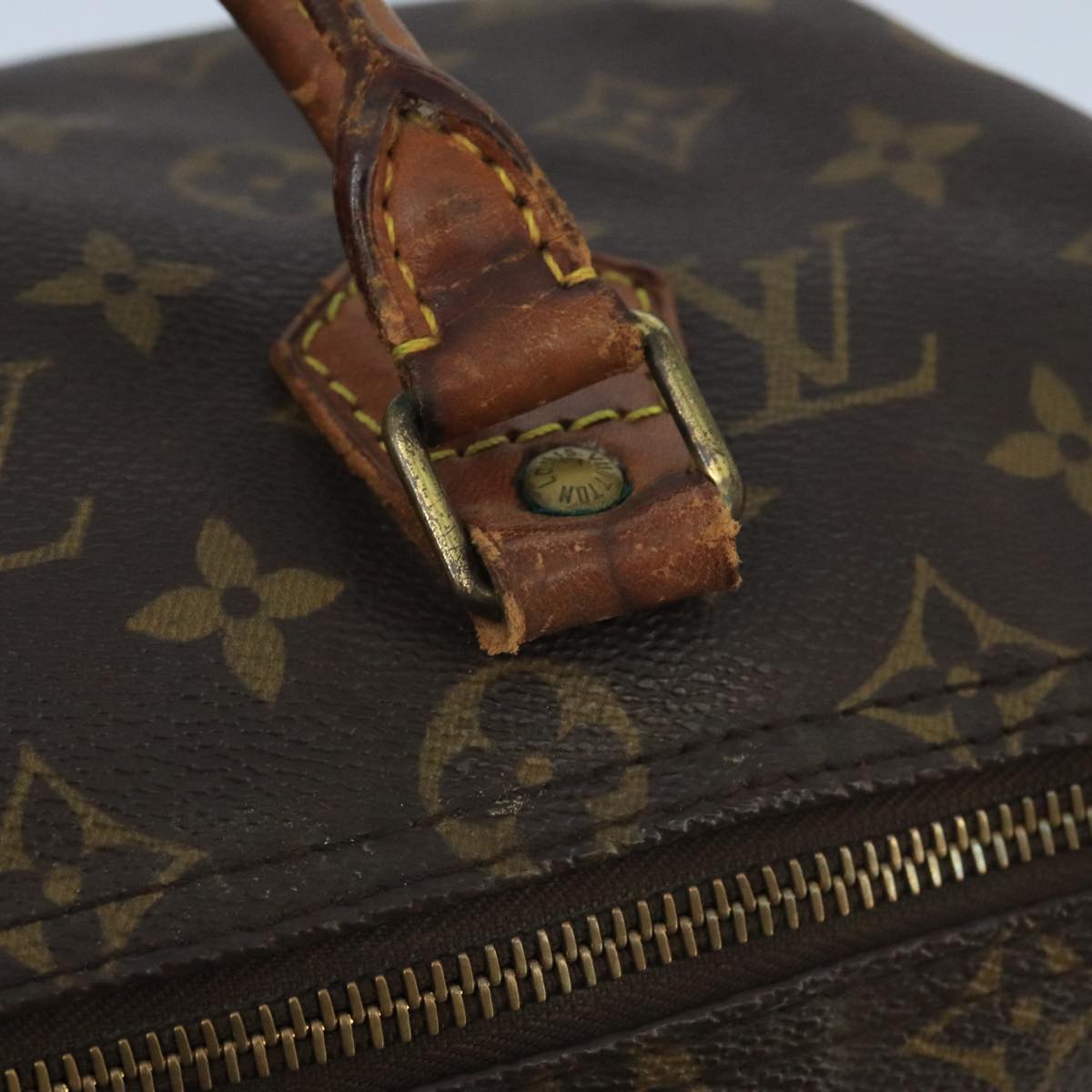 LOUIS VUITTON Monogram Speedy 25 Hand Bag M41528 LV Auth bs19801