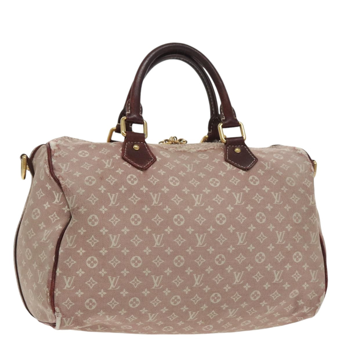 LOUIS VUITTON Idylle Speedy Bandouliere 30 Bag 2way Sepia M56704 LV Auth bs19803