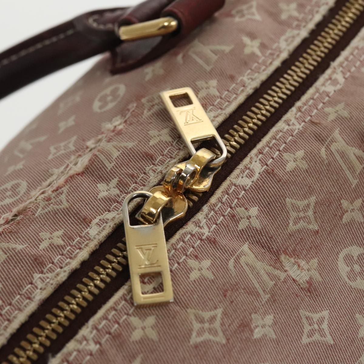 LOUIS VUITTON Idylle Speedy Bandouliere 30 Bag 2way Sepia M56704 LV Auth bs19803