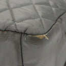 CHANEL Coco Cocoon Shoulder Bag Silver CC Auth bs19808-17