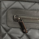 CHANEL Coco Cocoon Shoulder Bag Silver CC Auth bs19808-19