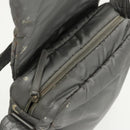 CHANEL Coco Cocoon Shoulder Bag Silver CC Auth bs19808-9