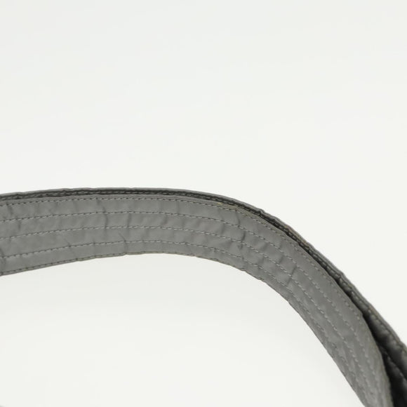 CHANEL Coco Cocoon Shoulder Bag Silver CC Auth bs19808