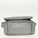 CHANEL Coco Cocoon Shoulder Bag Silver CC Auth bs19808-5
