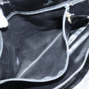 CHANEL Tote Bag Patent Leather Black Gold CC Auth bs19813-23