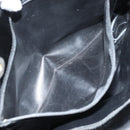 CHANEL Tote Bag Patent Leather Black Gold CC Auth bs19813-26