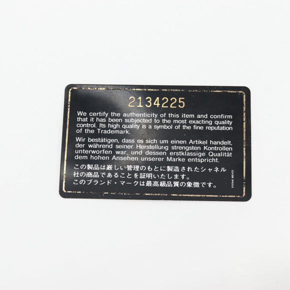 CHANEL Tote Bag Patent Leather Black Gold CC Auth bs19813