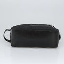 GUCCI Clutch Bag Canvas Black Silver 014 1133 Auth bs19825-7