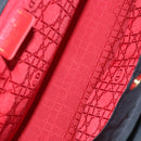 Christian Dior Canage Hand Bag Nylon Black Gold Auth bs19828-11