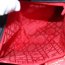 Christian Dior Canage Hand Bag Nylon Black Gold Auth bs19828-21