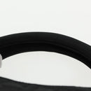 Christian Dior Canage Hand Bag Nylon Black Gold Auth bs19828-8