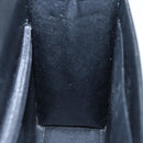 GIVENCHY Hand Bag Leather Black Gold Auth bs19834-19