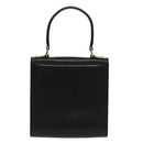 GIVENCHY Hand Bag Leather Black Gold Auth bs19834-2