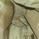 PRADA Tote Bag Satin Gold Tone Gold Auth bs19851-19