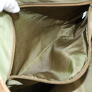 PRADA Tote Bag Satin Gold Tone Gold Auth bs19851-20