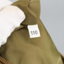 PRADA Tote Bag Satin Gold Tone Gold Auth bs19851-12