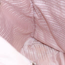 PRADA Tote Bag Nylon Pink Silver Auth bs19866-19