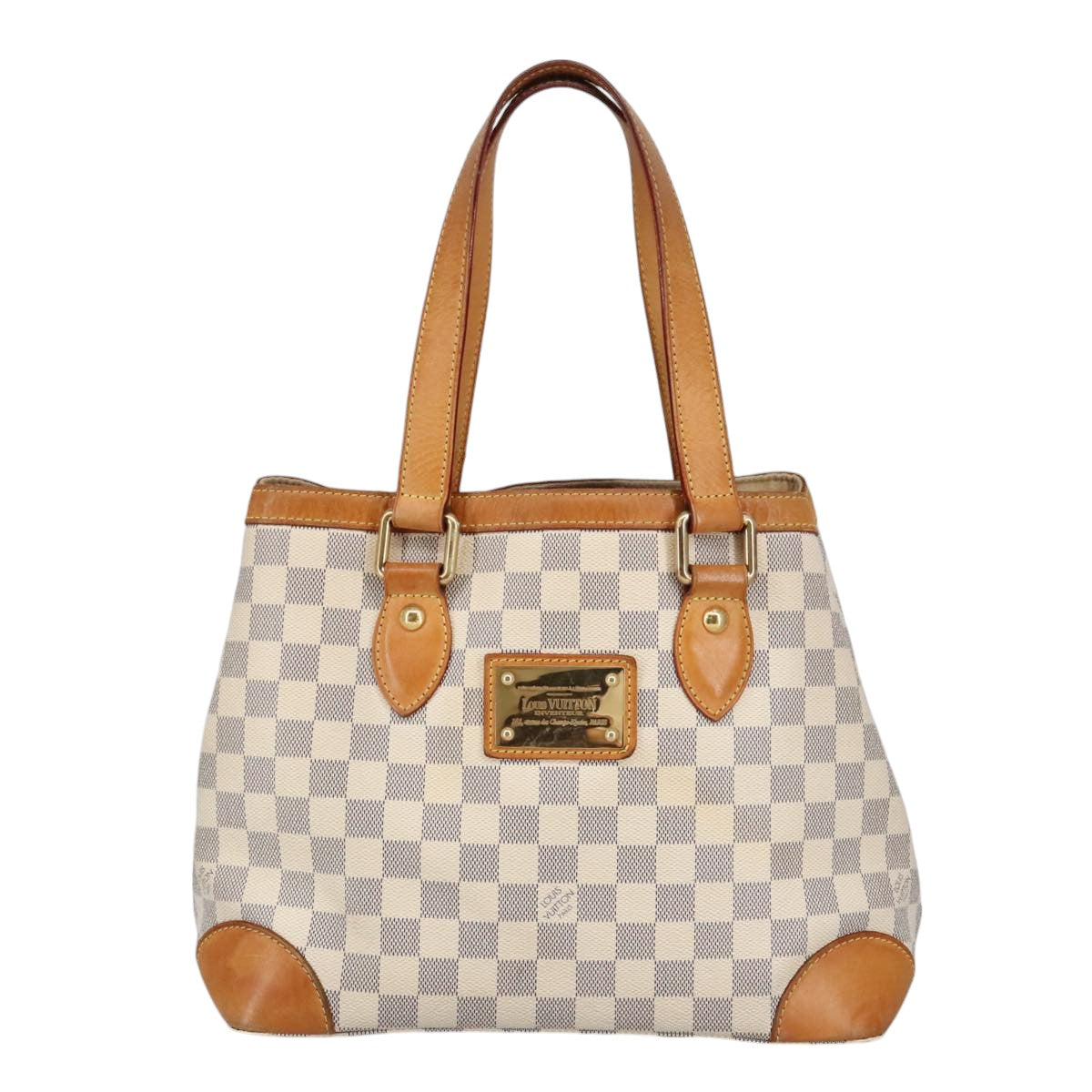 LOUIS VUITTON Damier Azur Hampstead PM Tote Bag N51207 LV Auth bs19888 - 0