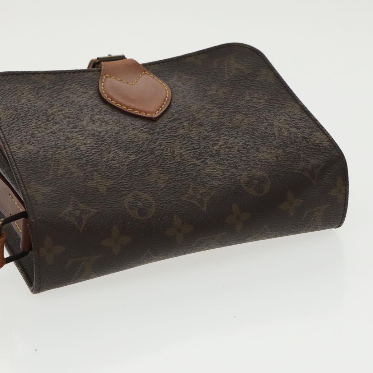 LOUIS VUITTON Monogram Cartouchiere MM Shoulder Bag M51253 LV Auth bs19893