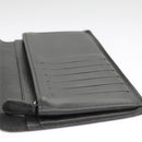 Berluti Calligraphy Long Wallet Leather Brown Auth bs19899-21