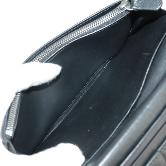 Berluti Calligraphy Long Wallet Leather Brown Auth bs19899