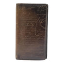 Berluti Calligraphy Long Wallet Leather Brown Auth bs19899-13