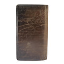 Berluti Calligraphy Long Wallet Leather Brown Auth bs19899-2