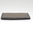 Berluti Calligraphy Long Wallet Leather Brown Auth bs19899-3