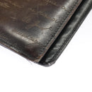 Berluti Calligraphy Long Wallet Leather Brown Auth bs19899-15
