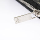 Berluti Long Wallet Leather Black Blue white Auth bs19900-9