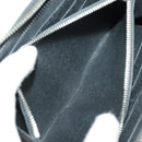 Berluti Long Wallet Leather Black Blue white Auth bs19900-11