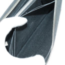 Berluti Long Wallet Leather Black Blue white Auth bs19900-26