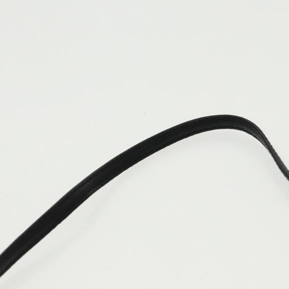 Salvatore Ferragamo Vala Shoulder Bag Leather Black Gold Auth bs19916