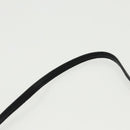 Salvatore Ferragamo Vala Shoulder Bag Leather Black Gold Auth bs19916-8