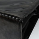 Salvatore Ferragamo Shoulder Bag Enamel Black Gold Auth bs19918-15