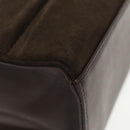 Burberrys Shoulder Bag Suede Leather Brown Auth bs19920-8